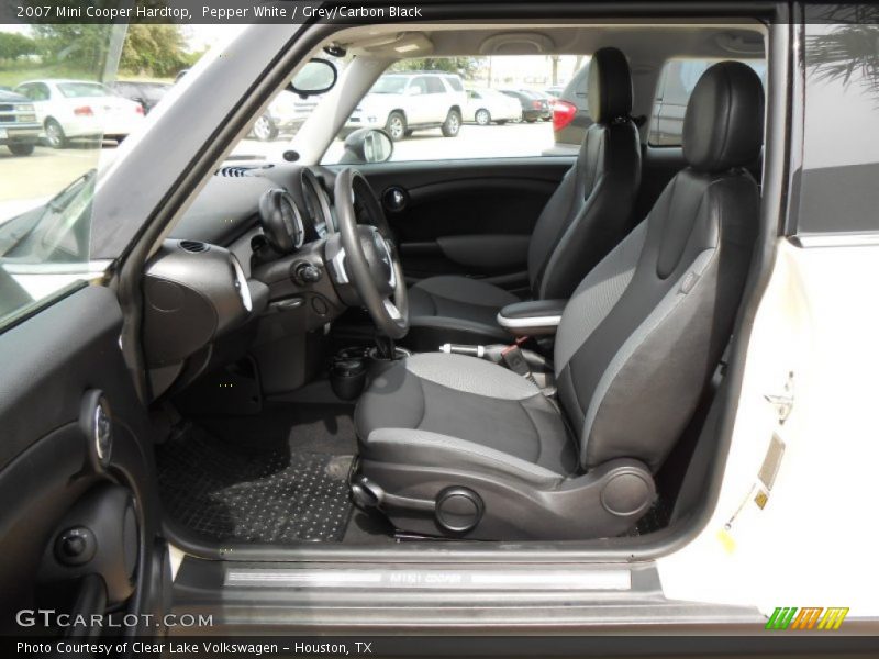  2007 Cooper Hardtop Grey/Carbon Black Interior