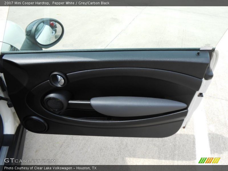 Pepper White / Grey/Carbon Black 2007 Mini Cooper Hardtop