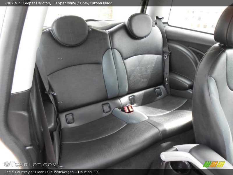 Rear Seat of 2007 Cooper Hardtop