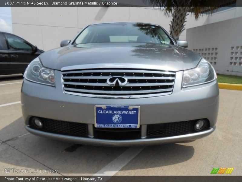 Diamond Graphite Metallic / Graphite 2007 Infiniti M 45 Sedan