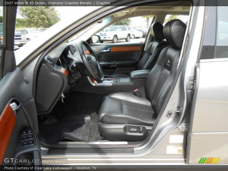 Front Seat of 2007 M 45 Sedan