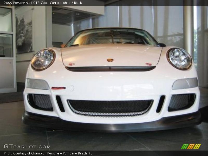 Carrara White / Black 2009 Porsche 911 GT3 Cup