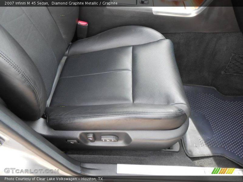 Diamond Graphite Metallic / Graphite 2007 Infiniti M 45 Sedan