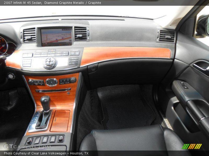 Diamond Graphite Metallic / Graphite 2007 Infiniti M 45 Sedan