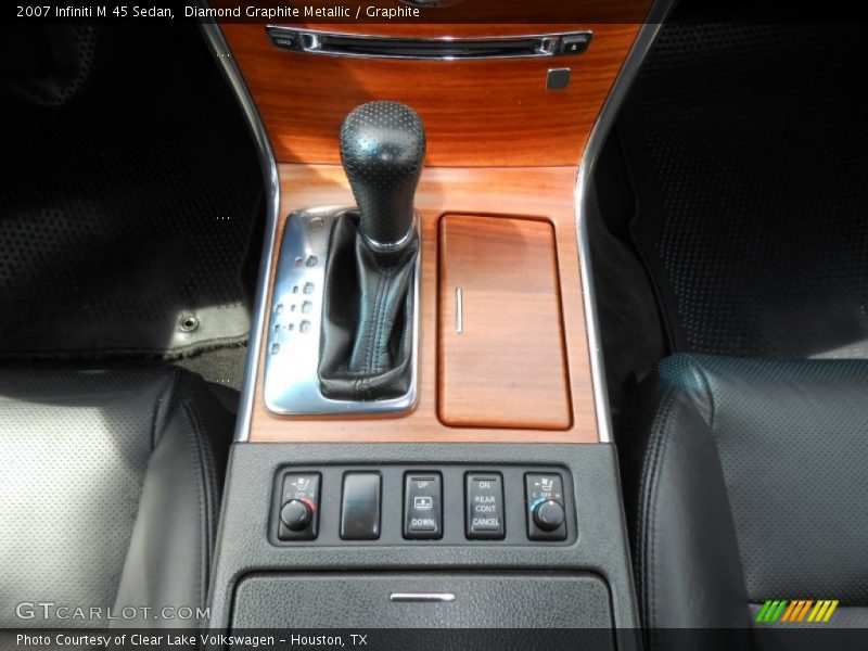  2007 M 45 Sedan 5 Speed Automatic Shifter