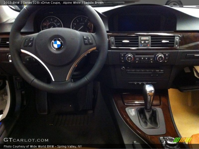 Alpine White / Saddle Brown 2013 BMW 3 Series 328i xDrive Coupe