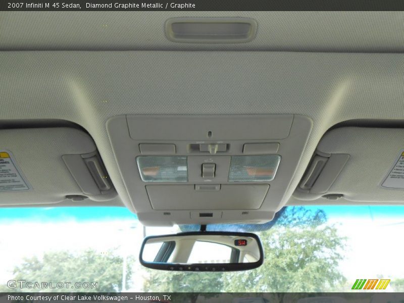 Diamond Graphite Metallic / Graphite 2007 Infiniti M 45 Sedan
