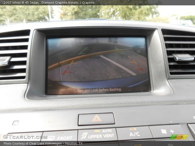 Diamond Graphite Metallic / Graphite 2007 Infiniti M 45 Sedan