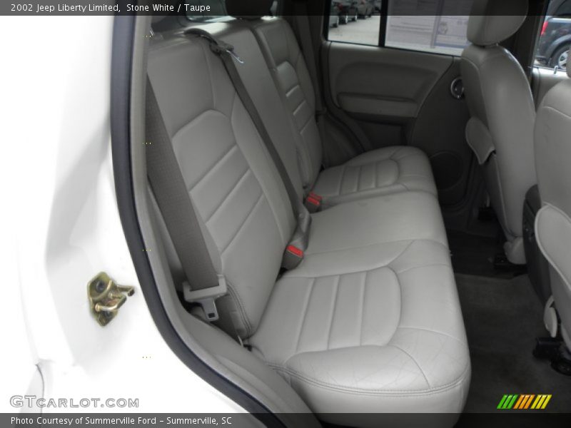 Stone White / Taupe 2002 Jeep Liberty Limited