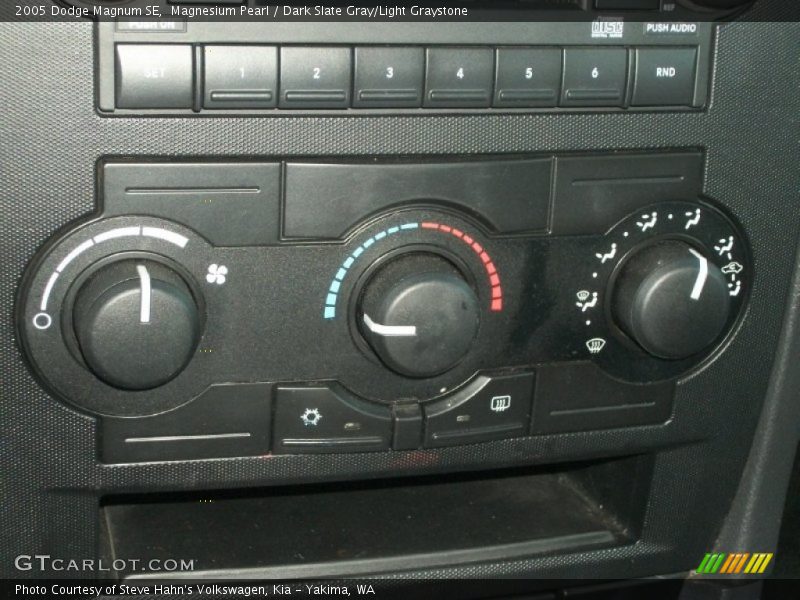 Controls of 2005 Magnum SE