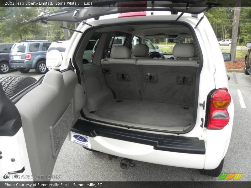 Stone White / Taupe 2002 Jeep Liberty Limited