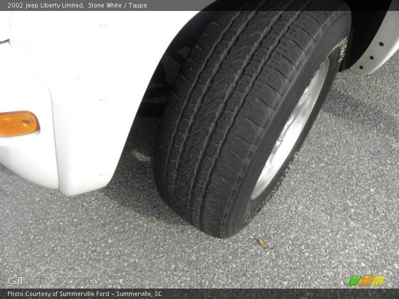 Stone White / Taupe 2002 Jeep Liberty Limited