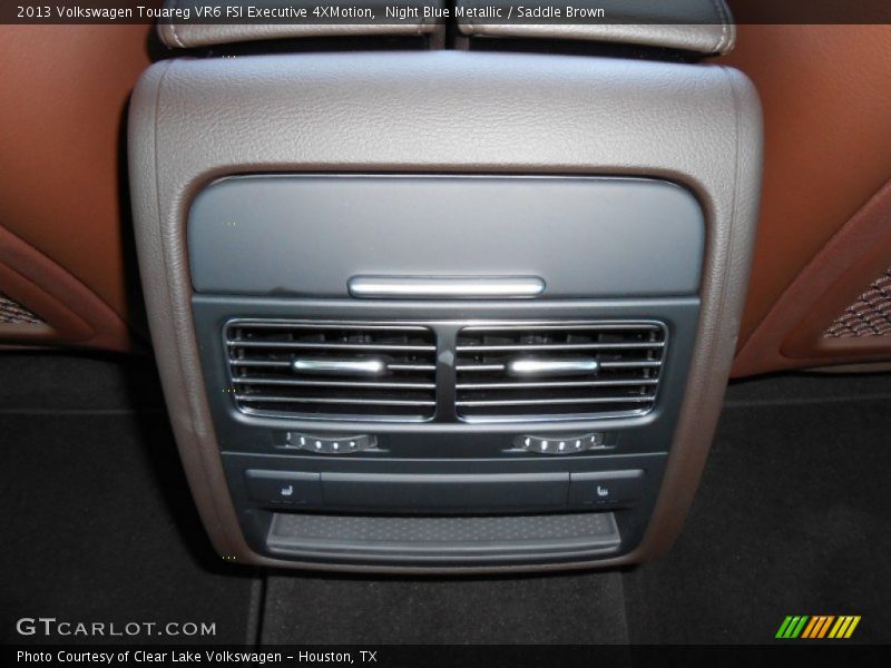 Night Blue Metallic / Saddle Brown 2013 Volkswagen Touareg VR6 FSI Executive 4XMotion