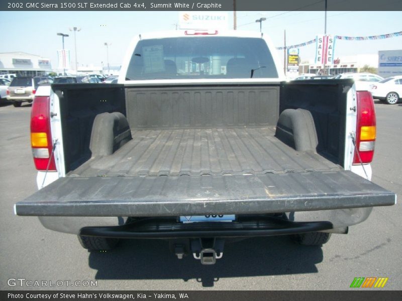 Summit White / Graphite 2002 GMC Sierra 1500 SLT Extended Cab 4x4