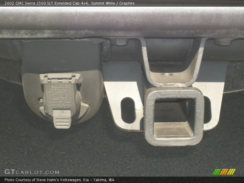 Summit White / Graphite 2002 GMC Sierra 1500 SLT Extended Cab 4x4