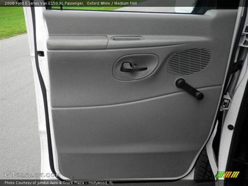 Oxford White / Medium Flint 2008 Ford E Series Van E150 XL Passenger