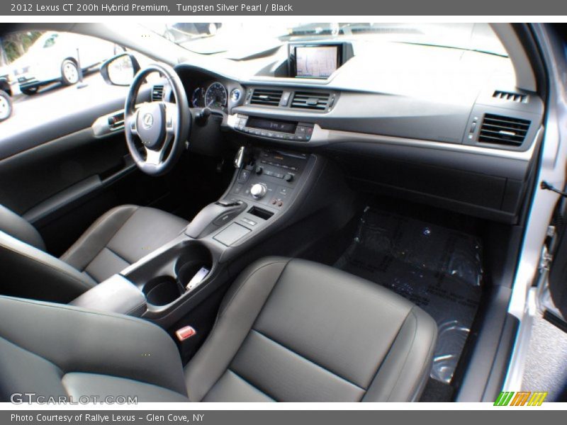 Dashboard of 2012 CT 200h Hybrid Premium