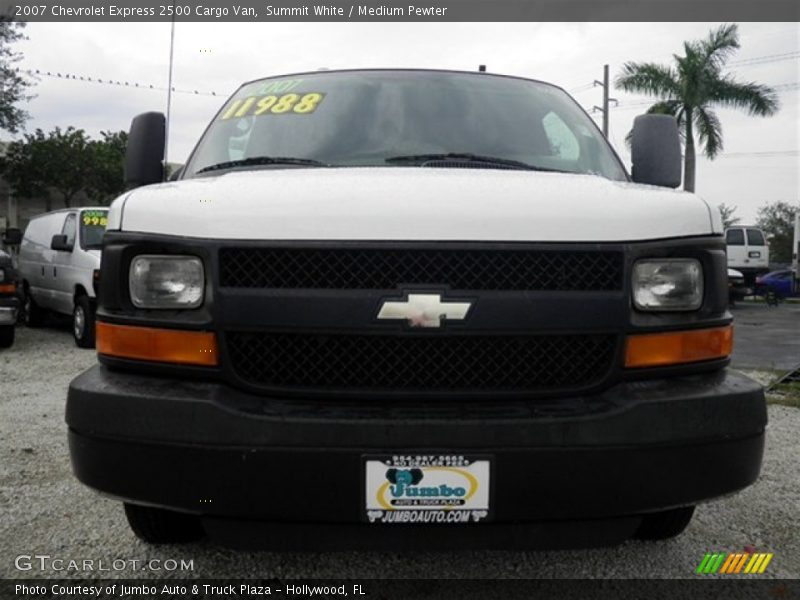 Summit White / Medium Pewter 2007 Chevrolet Express 2500 Cargo Van