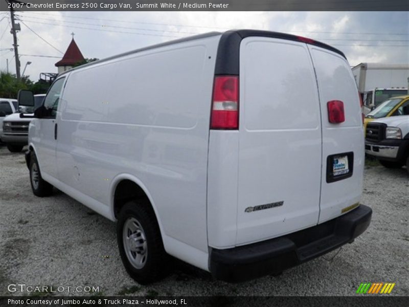 Summit White / Medium Pewter 2007 Chevrolet Express 2500 Cargo Van