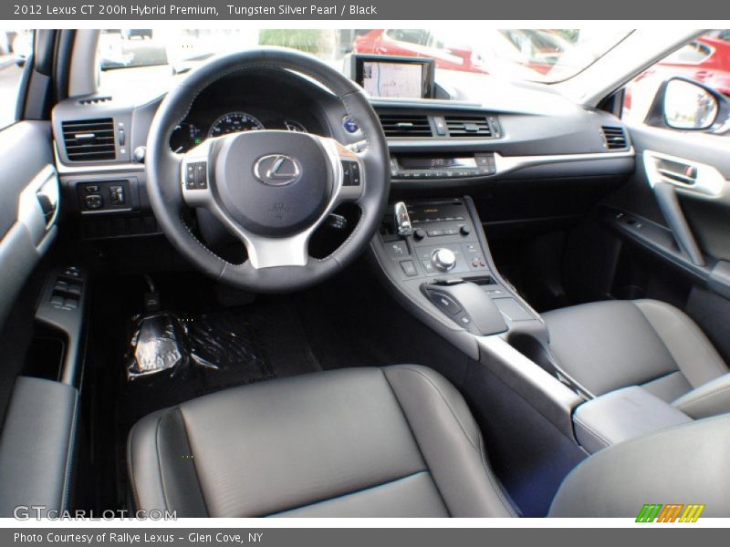 Black Interior - 2012 CT 200h Hybrid Premium 