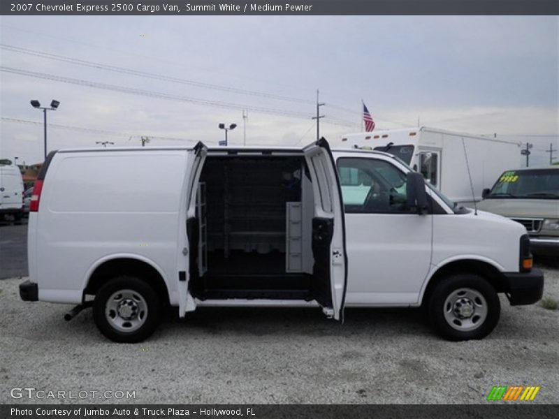 Summit White / Medium Pewter 2007 Chevrolet Express 2500 Cargo Van