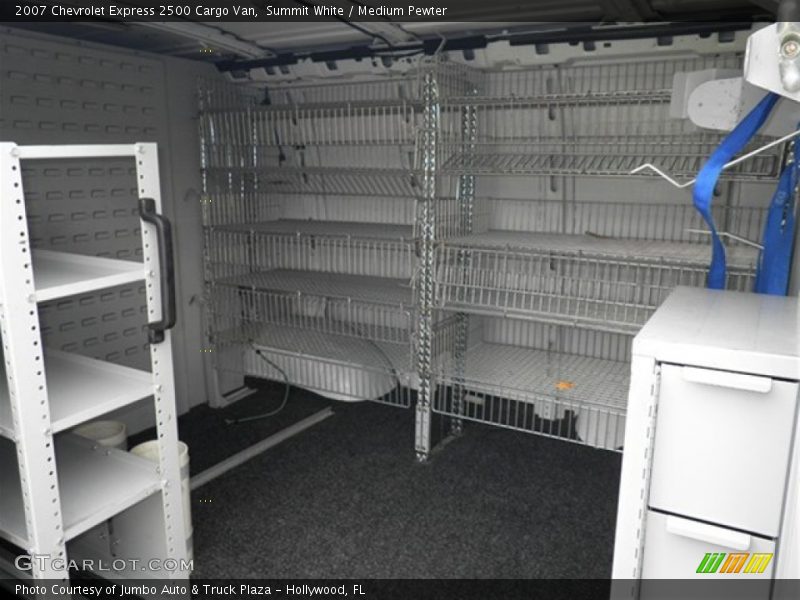 Summit White / Medium Pewter 2007 Chevrolet Express 2500 Cargo Van