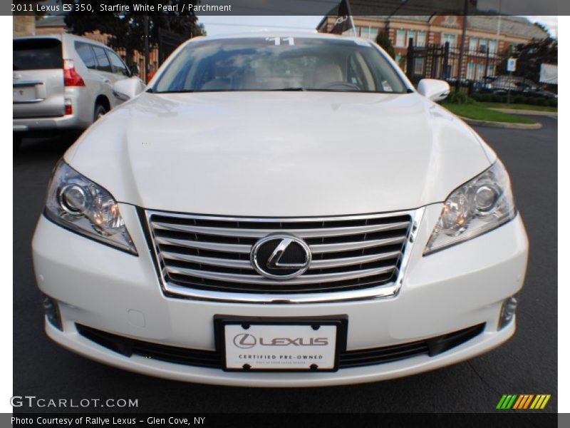 Starfire White Pearl / Parchment 2011 Lexus ES 350