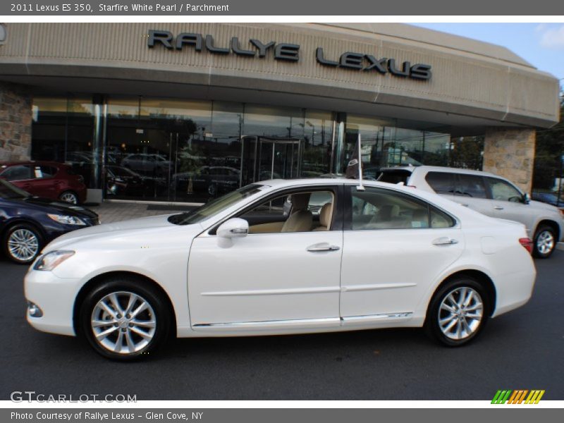 Starfire White Pearl / Parchment 2011 Lexus ES 350