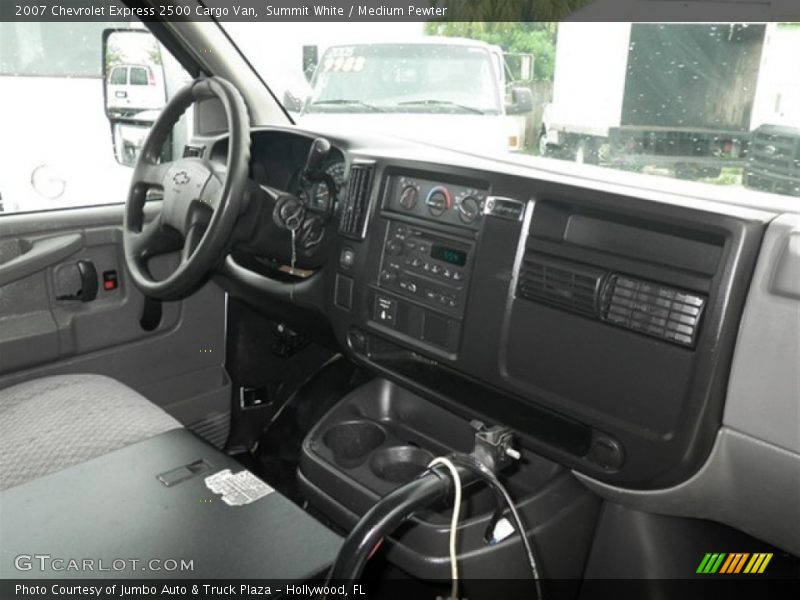 Dashboard of 2007 Express 2500 Cargo Van