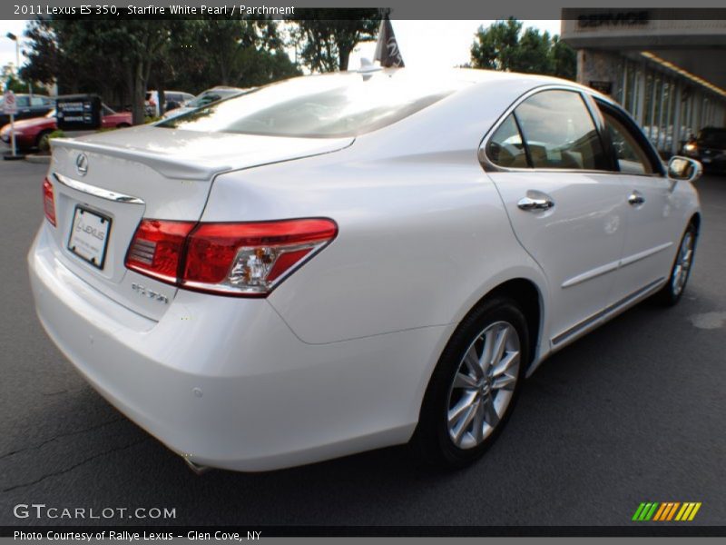 Starfire White Pearl / Parchment 2011 Lexus ES 350