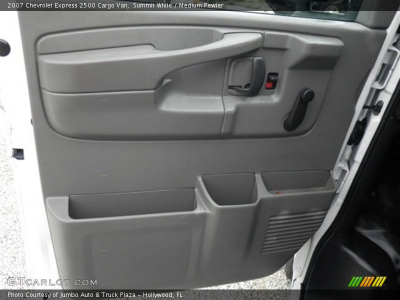 Door Panel of 2007 Express 2500 Cargo Van