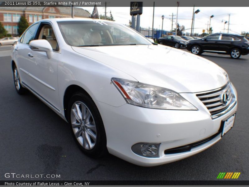 Starfire White Pearl / Parchment 2011 Lexus ES 350