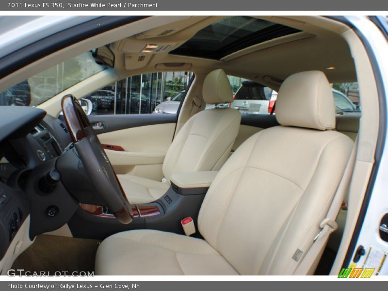 Starfire White Pearl / Parchment 2011 Lexus ES 350