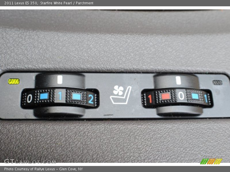 Starfire White Pearl / Parchment 2011 Lexus ES 350