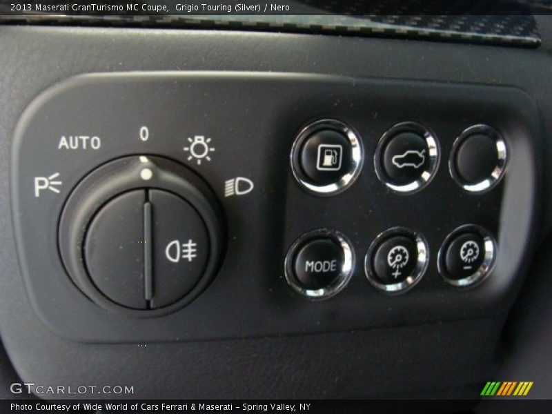 Controls of 2013 GranTurismo MC Coupe