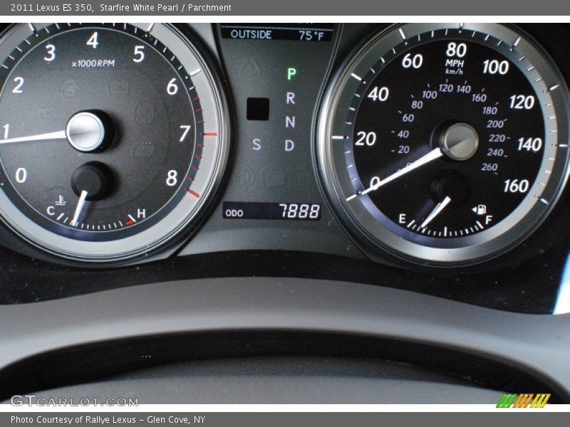 Starfire White Pearl / Parchment 2011 Lexus ES 350