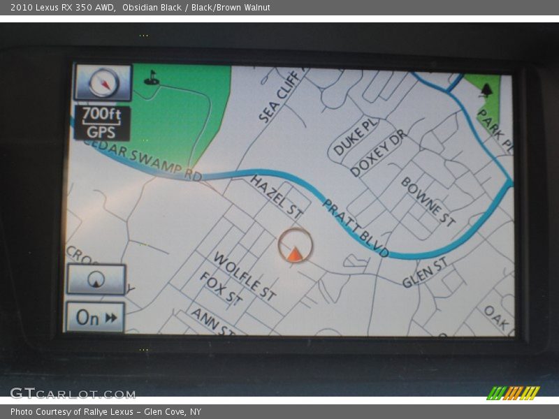 Obsidian Black / Black/Brown Walnut 2010 Lexus RX 350 AWD