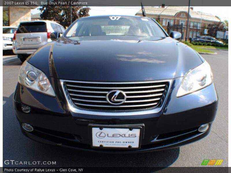 Blue Onyx Pearl / Cashmere 2007 Lexus ES 350
