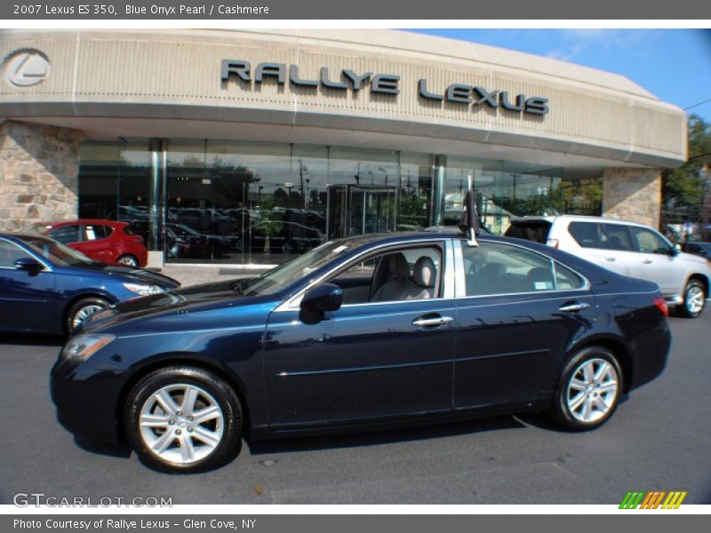 Blue Onyx Pearl / Cashmere 2007 Lexus ES 350