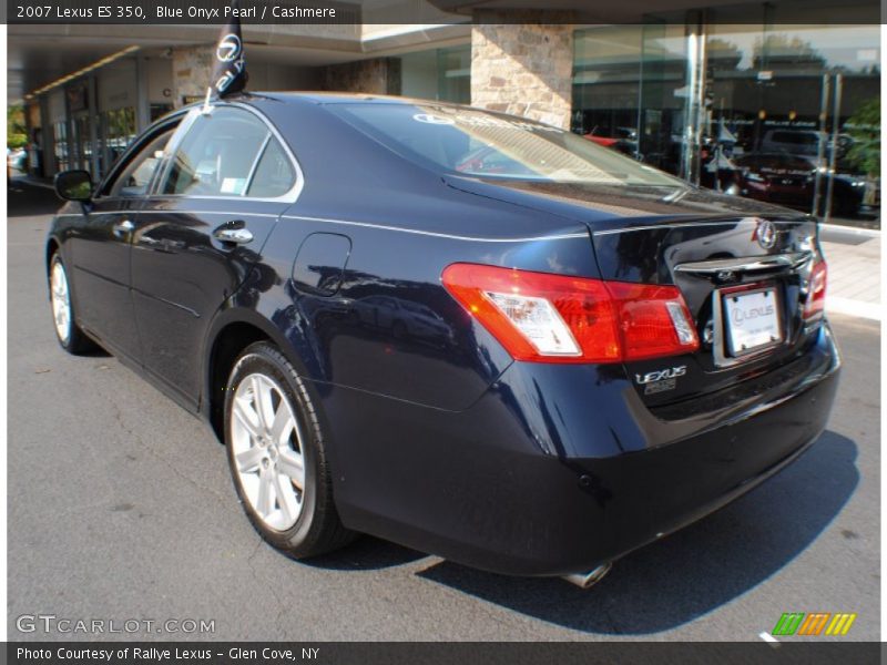 Blue Onyx Pearl / Cashmere 2007 Lexus ES 350