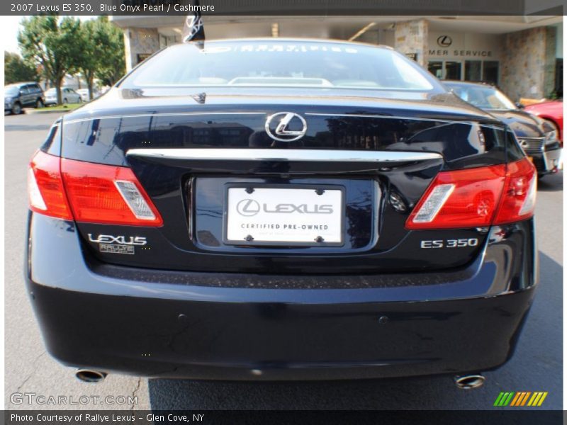 Blue Onyx Pearl / Cashmere 2007 Lexus ES 350
