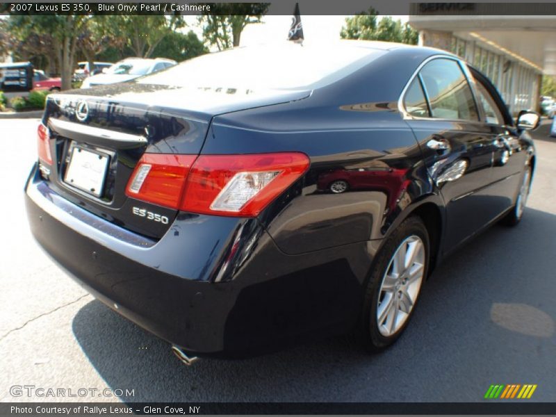 Blue Onyx Pearl / Cashmere 2007 Lexus ES 350