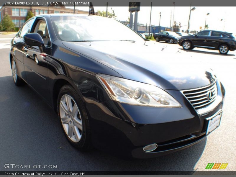 Blue Onyx Pearl / Cashmere 2007 Lexus ES 350