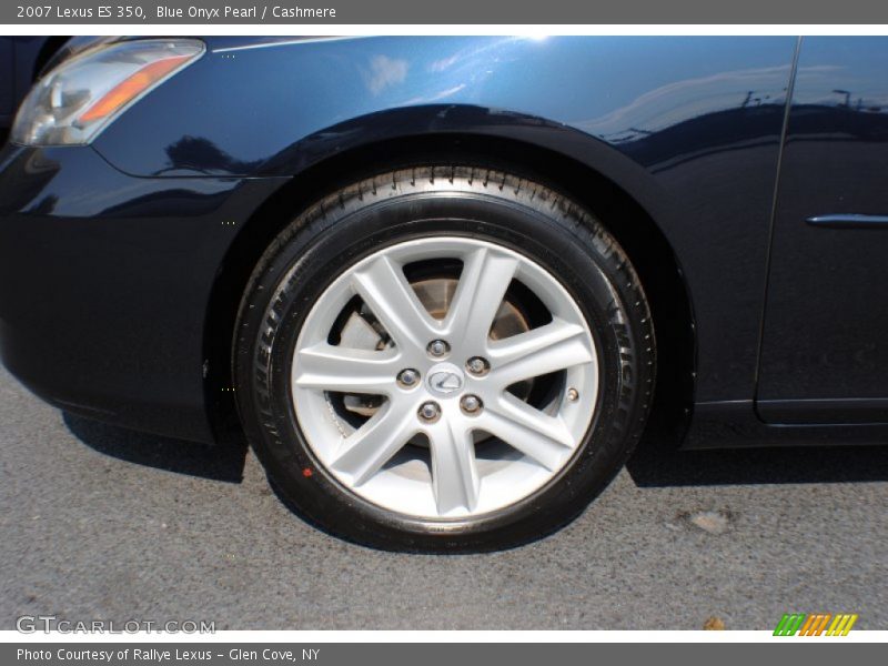 Blue Onyx Pearl / Cashmere 2007 Lexus ES 350