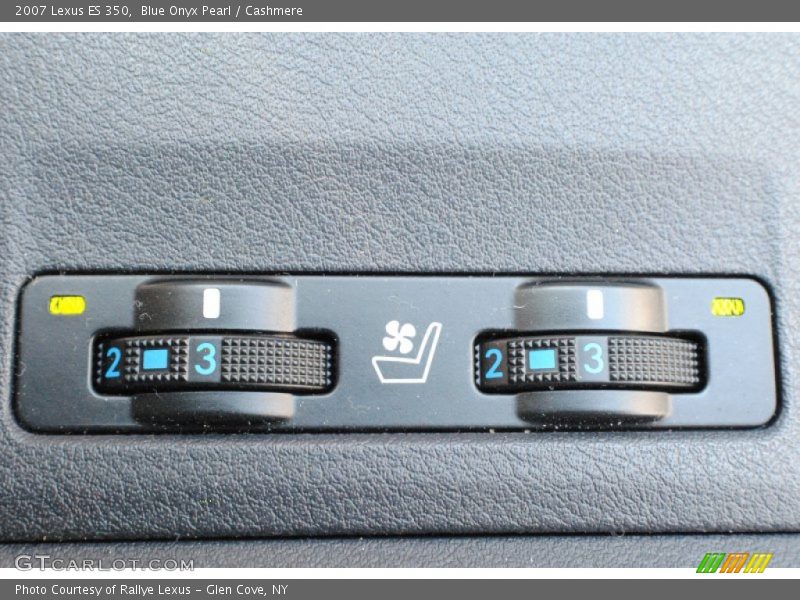 Blue Onyx Pearl / Cashmere 2007 Lexus ES 350