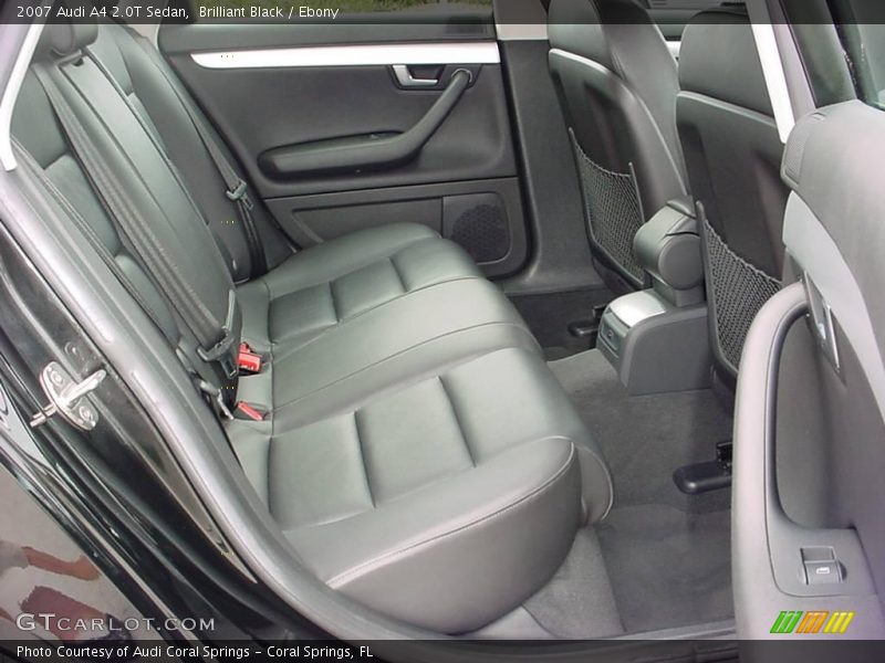 Brilliant Black / Ebony 2007 Audi A4 2.0T Sedan