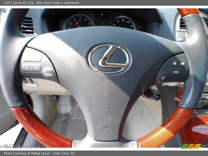 Blue Onyx Pearl / Cashmere 2007 Lexus ES 350