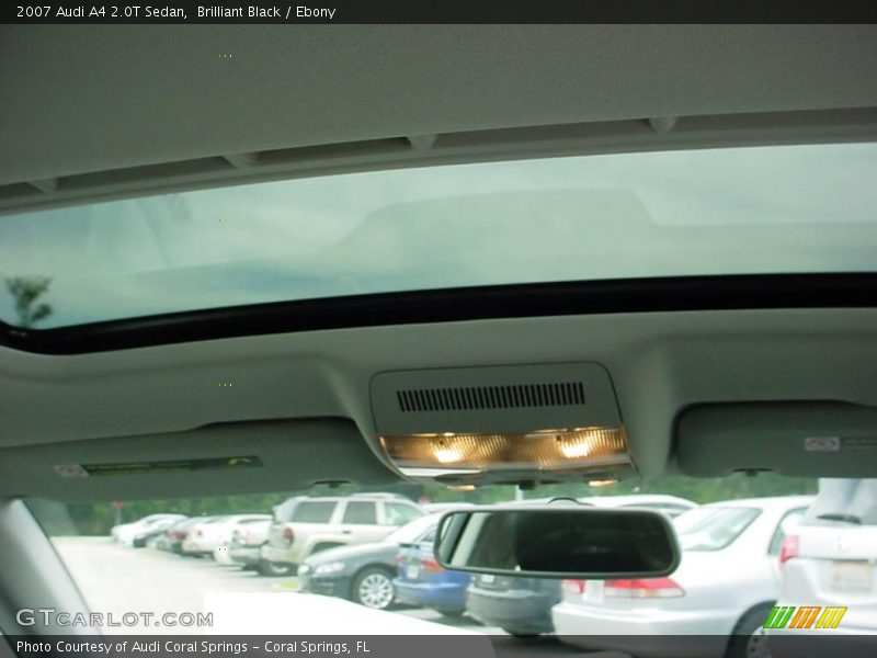 Brilliant Black / Ebony 2007 Audi A4 2.0T Sedan