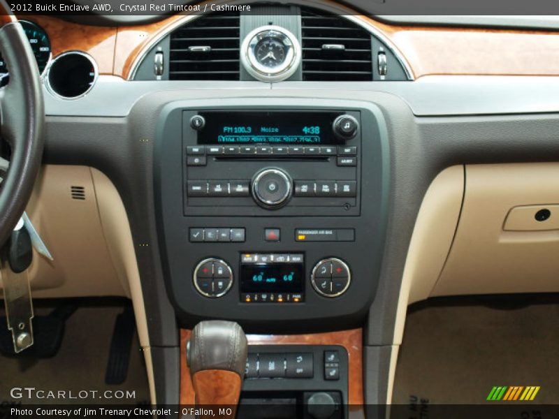 Crystal Red Tintcoat / Cashmere 2012 Buick Enclave AWD