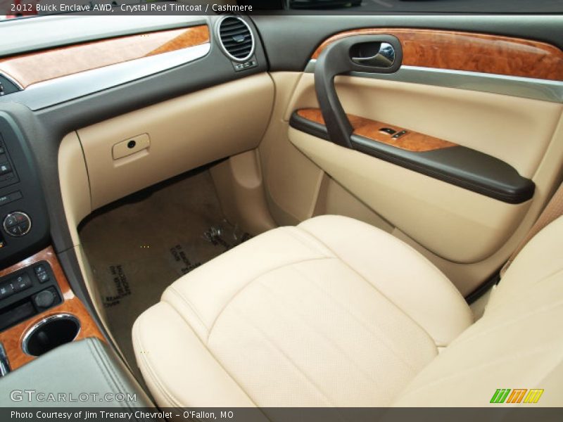 Crystal Red Tintcoat / Cashmere 2012 Buick Enclave AWD